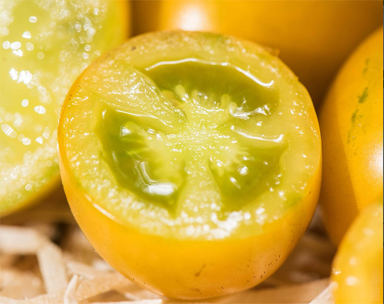 Cherry tomato "Saucy Green" Kirsikkatomaatti, Черри помидор "Сочный зелёный"